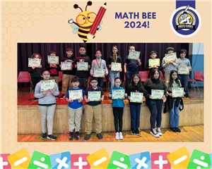 a group of students standing hold certificates 